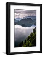 View of Lake Bled from Lake Bled Castle-Matthew Williams-Ellis-Framed Photographic Print