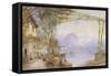 View of Lake Como, c.1867-Edward M. Richardson-Framed Stretched Canvas