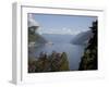 View of Lake Como, Lombardy, Italian Lakes, Italy, Europe-Frank Fell-Framed Photographic Print