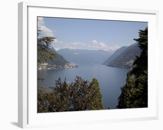 View of Lake Como, Lombardy, Italian Lakes, Italy, Europe-Frank Fell-Framed Photographic Print