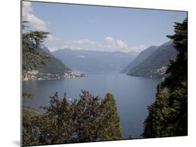 View of Lake Como, Lombardy, Italian Lakes, Italy, Europe-Frank Fell-Mounted Photographic Print