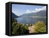 View of Lake Como, Lombardy, Italian Lakes, Italy, Europe-Frank Fell-Framed Stretched Canvas