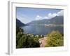 View of Lake Como, Lombardy, Italian Lakes, Italy, Europe-Frank Fell-Framed Photographic Print