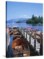 View of Lake from Boat Stages, Bowness on Windermere, Cumbria, England, United Kingdom, Europe-Hunter David-Stretched Canvas