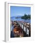 View of Lake from Boat Stages, Bowness on Windermere, Cumbria, England, United Kingdom, Europe-Hunter David-Framed Photographic Print