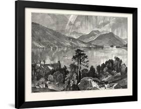 View of Lake George, New York State, United States of America-null-Framed Giclee Print