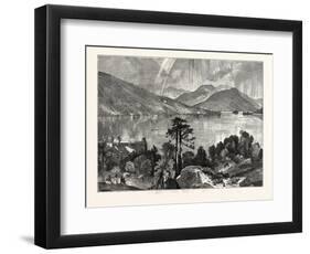 View of Lake George, New York State, United States of America-null-Framed Giclee Print