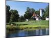 View of Lake Huron and Port Sanilac Lighthouse, Michigan, USA-Adam Jones-Mounted Photographic Print