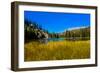 View of lake in Denali National Park, Alaska, United States of America, North America-Laura Grier-Framed Premium Photographic Print