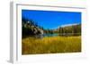 View of lake in Denali National Park, Alaska, United States of America, North America-Laura Grier-Framed Premium Photographic Print