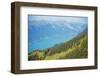 View of Lake Interlaken from Schynige Platte, Bernese Oberland, Swiss Alps, Switzerland, Europe-Christian Kober-Framed Photographic Print