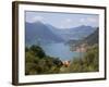 View of Lake Iseo Near Sulzano, Lombardy, Italian Lakes, Italy, Europe-Frank Fell-Framed Photographic Print