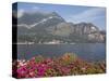 View of Lake Looking Towards Cadenabbia, Bellagio, Lake Como, Lombardy, Italian Lakes, Italy, Europ-Frank Fell-Stretched Canvas