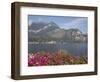 View of Lake Looking Towards Cadenabbia, Bellagio, Lake Como, Lombardy, Italian Lakes, Italy, Europ-Frank Fell-Framed Photographic Print