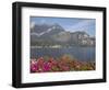 View of Lake Looking Towards Cadenabbia, Bellagio, Lake Como, Lombardy, Italian Lakes, Italy, Europ-Frank Fell-Framed Photographic Print