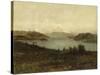 View of Lake Maggiore-Filippo Carcano-Stretched Canvas