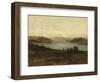 View of Lake Maggiore-Filippo Carcano-Framed Giclee Print