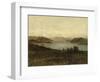 View of Lake Maggiore-Filippo Carcano-Framed Giclee Print