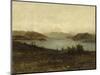 View of Lake Maggiore-Filippo Carcano-Mounted Giclee Print