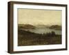 View of Lake Maggiore-Filippo Carcano-Framed Giclee Print