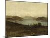 View of Lake Maggiore-Filippo Carcano-Mounted Giclee Print