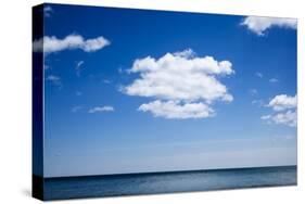 View of Lake Michigan at Harrington Beach State Park-null-Stretched Canvas