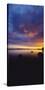 View of Lake Pielinen at sunset, Lieksa, Finland-null-Stretched Canvas