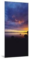 View of Lake Pielinen at sunset, Lieksa, Finland-null-Mounted Photographic Print
