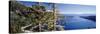 View of Lake Tahoe and Emerald Bay in Morning, California, USA-Walter Bibikow-Stretched Canvas