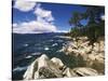 View of Lake Tahoe, Lake Tahoe Nevada State Park, Nevada, USA-Adam Jones-Stretched Canvas