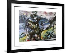 View of Lake Walchen-Lovis Corinth-Framed Art Print