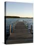 View of Lake Winnipesauke, Wolfeboro, New Hampshire, USA-Jerry & Marcy Monkman-Stretched Canvas