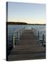 View of Lake Winnipesauke, Wolfeboro, New Hampshire, USA-Jerry & Marcy Monkman-Stretched Canvas