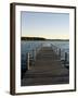 View of Lake Winnipesauke, Wolfeboro, New Hampshire, USA-Jerry & Marcy Monkman-Framed Photographic Print