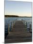 View of Lake Winnipesauke, Wolfeboro, New Hampshire, USA-Jerry & Marcy Monkman-Mounted Photographic Print