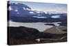 View of Lakes Grey, Pehoe, Nordenskjold and Sarmiento-Eleanor Scriven-Stretched Canvas