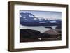 View of Lakes Grey, Pehoe, Nordenskjold and Sarmiento-Eleanor Scriven-Framed Photographic Print