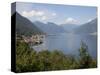 View of Lakeside Village, Lake Como, Lombardy, Italian Lakes, Italy, Europe-Frank Fell-Stretched Canvas