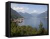 View of Lakeside Village, Lake Como, Lombardy, Italian Lakes, Italy, Europe-Frank Fell-Framed Stretched Canvas