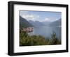 View of Lakeside Village, Lake Como, Lombardy, Italian Lakes, Italy, Europe-Frank Fell-Framed Photographic Print