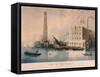 View of Lambeth, London, 1836-George Hunt-Framed Stretched Canvas