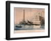 View of Lambeth, London, 1836-George Hunt-Framed Giclee Print