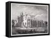 View of Lambeth Palace, London, C1830-GF Bragg-Framed Stretched Canvas