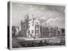 View of Lambeth Palace, London, C1830-GF Bragg-Stretched Canvas