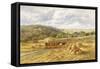 View of Lambourn, Berkshire-Henry Parker-Framed Stretched Canvas
