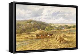 View of Lambourn, Berkshire-Henry Parker-Framed Stretched Canvas