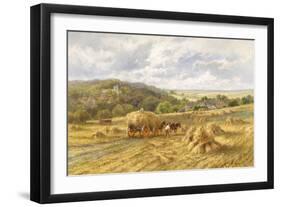 View of Lambourn, Berkshire-Henry Parker-Framed Giclee Print