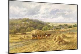 View of Lambourn, Berkshire-Henry Parker-Mounted Giclee Print