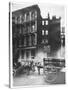 View of Land to Let in Arthur Street East with Two Horse-Drawn Carts in Front, City of London, 1887-Henry Dixon-Stretched Canvas