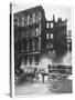 View of Land to Let in Arthur Street East with Two Horse-Drawn Carts in Front, City of London, 1887-Henry Dixon-Stretched Canvas